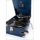 Impressive His Master's Voice Deluxe Suitcase Gramophone. England, 1929