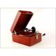 Rare Working Soviet Suitcase Gramophone. USSR, 1930's