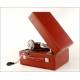 Rare Working Soviet Suitcase Gramophone. USSR, 1930's