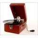 Rare Working Soviet Suitcase Gramophone. USSR, 1930's