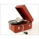 Rare Working Soviet Suitcase Gramophone. USSR, 1930's