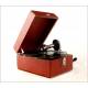 Rare Working Soviet Suitcase Gramophone. USSR, 1930's