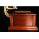 Antique horn gramophone in excellent condition. Central Europe, Circa 1915