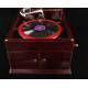 Impressive Mahogany Gramophone "His Master's Voice" in perfect working order. Circa 1915