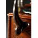 Antique German horn gramophone. Manufactured in 1910. Original. In working order