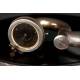 Spectacular horn gramophone from 1904. Totally restored. It works wonderfully.