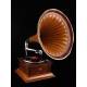 Magnificent HMV horn gramophone in excellent condition. Great Britain, 1905-10