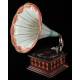 Early 20th Century horn gramophone. In perfect working condition.