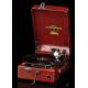 Rare Columbia Suitcase Gramophone Very Well Preserved. Great Britain, 1915