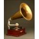 Excelda Gramophone, Manufactured in 1910. Perfect working condition.