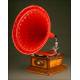 Impressive German Polyphon Gramophone, ca. 1915. Fully restored and working