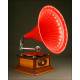 Impressive German Polyphon Gramophone, ca. 1915. Fully restored and working