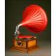 Impressive German Polyphon Gramophone, ca. 1915. Fully restored and working