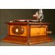 Impressive German Polyphon Gramophone, ca. 1915. Fully restored and working