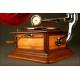 Impressive German Polyphon Gramophone, ca. 1915. Fully restored and working