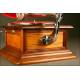 Impressive German Polyphon Gramophone, ca. 1915. Fully restored and working