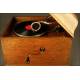 His Master's Voice Gramophone of the 1920's. With Automatic Brake and Excellent Sound.