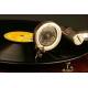 Magnificent Gramophone His Master's Voice, 1905. Excellent reproduction sound.