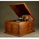 Elegant Gramophone His Master's Voice. 1920's. Completely original. Excellent Sound