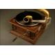 Magnificent Original Gramophone His Master's Voice. Year 1915. Excellent Sound Quality.