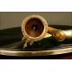 Magnificent Original Gramophone His Master's Voice. Year 1915. Excellent Sound Quality.