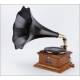 Impressive Victor II horn gramophone (HMV) in working order. USA, 1910