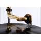 Impressive Victor II horn gramophone (HMV) in working order. USA, 1910