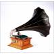 Very nice horn gramophone His Master's Voice, Monarch IV. England, 1913