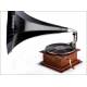 Antique His Master's Voice Working Gramophone. France, Circa 1910