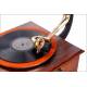 Antique horn gramophone in Excellent Condition. France, Circa 1920