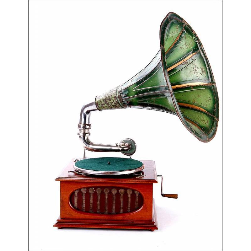 Pathe Saphone Gramophone Elf phonograph Vintage Antique 1910 is a