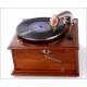 Antique Pathé 'Day and Night' Gramophone in very good working order. France, 1910