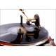 Antique horn gramophone with Spectacular Sound. Central Europe, Circa 1910