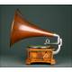 Spanish Gramophone His Master's Voice, Ca. 1915. In Perfect Condition and Working