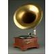 horn gramophone, 1920