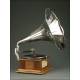 horn gramophone, 1920