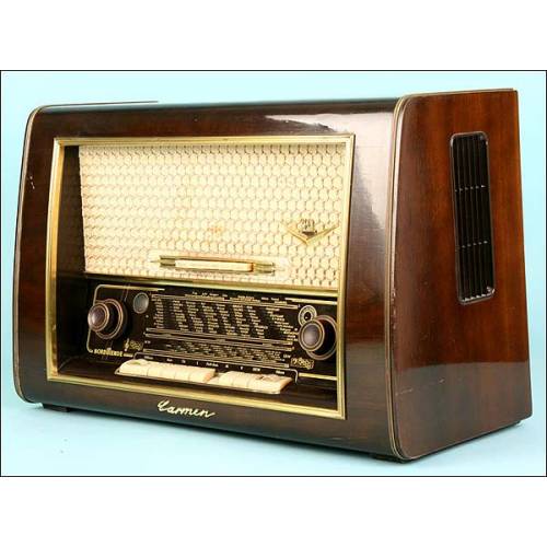 Radio Normande type Carmen 56/3D, C.1955.