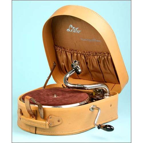 Telefunken suitcase gramophone. 1938