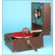 Polyphon Musik reflex suitcase gramophone.