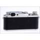 Leica IIIf camera in excellent condition and working order. Germany, 1951-52