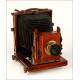 Very nice Beck Bellows Camera in very good condition. England, Circa 1890