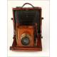 Very nice Beck Bellows Camera in very good condition. England, Circa 1890