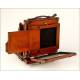 Very nice Beck Bellows Camera in very good condition. England, Circa 1890