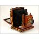 Very nice Beck Bellows Camera in very good condition. England, Circa 1890