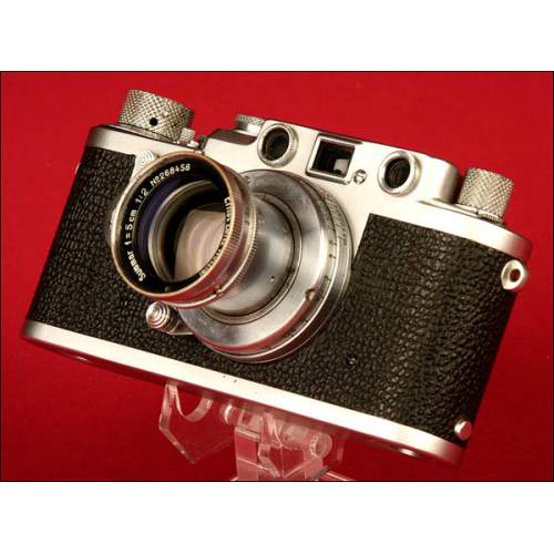 Fantástica Cámara Marca Leica Modelo III F. 1955.