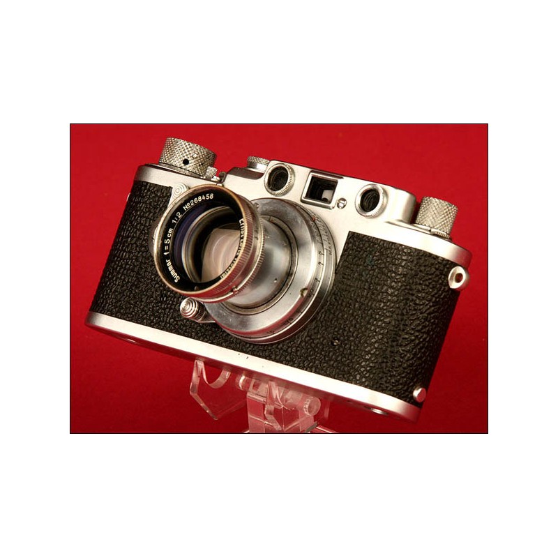 Fantástica Cámara Marca Leica Modelo III F. 1955.