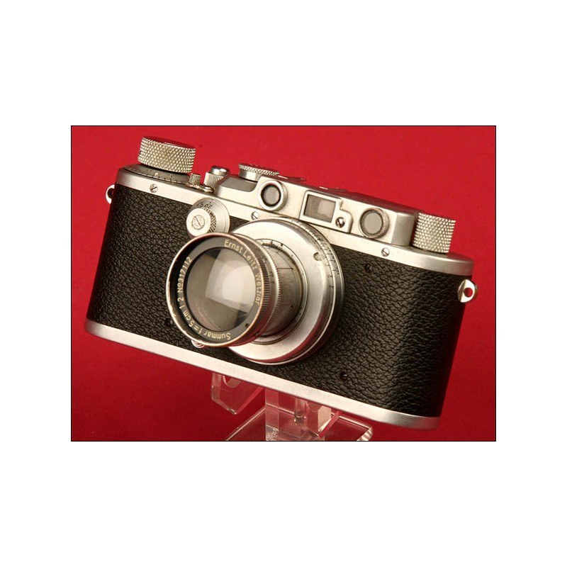 Espléndida Cámara Marca Leica Modelo III a. ca. 1936.