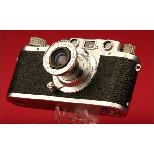 Fantastic Leica IIC Camera. Ca. 1951