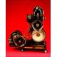 Pathe Baby projector. France, 1920's. With guard case, Transformer and Motor.