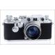 Fantastic Very Well Preserved Leica IIIc Camera. Germany, 1950